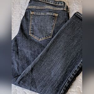 Classic Dark Wash Women’s Jeans - Dark Blue